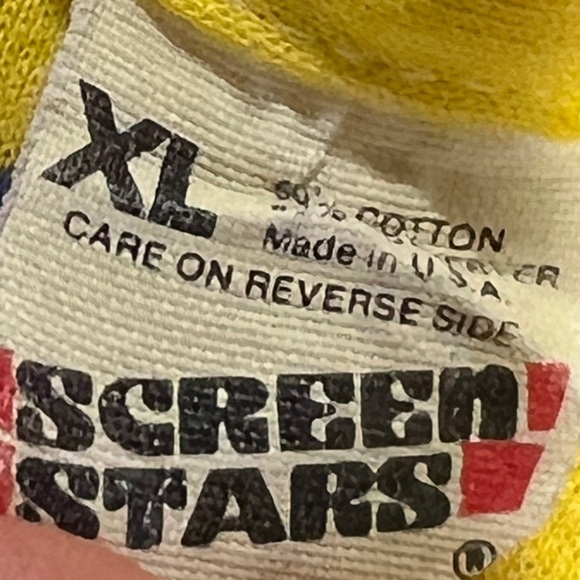 Vintage Quirk Invitional Basketball Tournament 1993 Screen Stars Tshirt - Picture 3 of 3